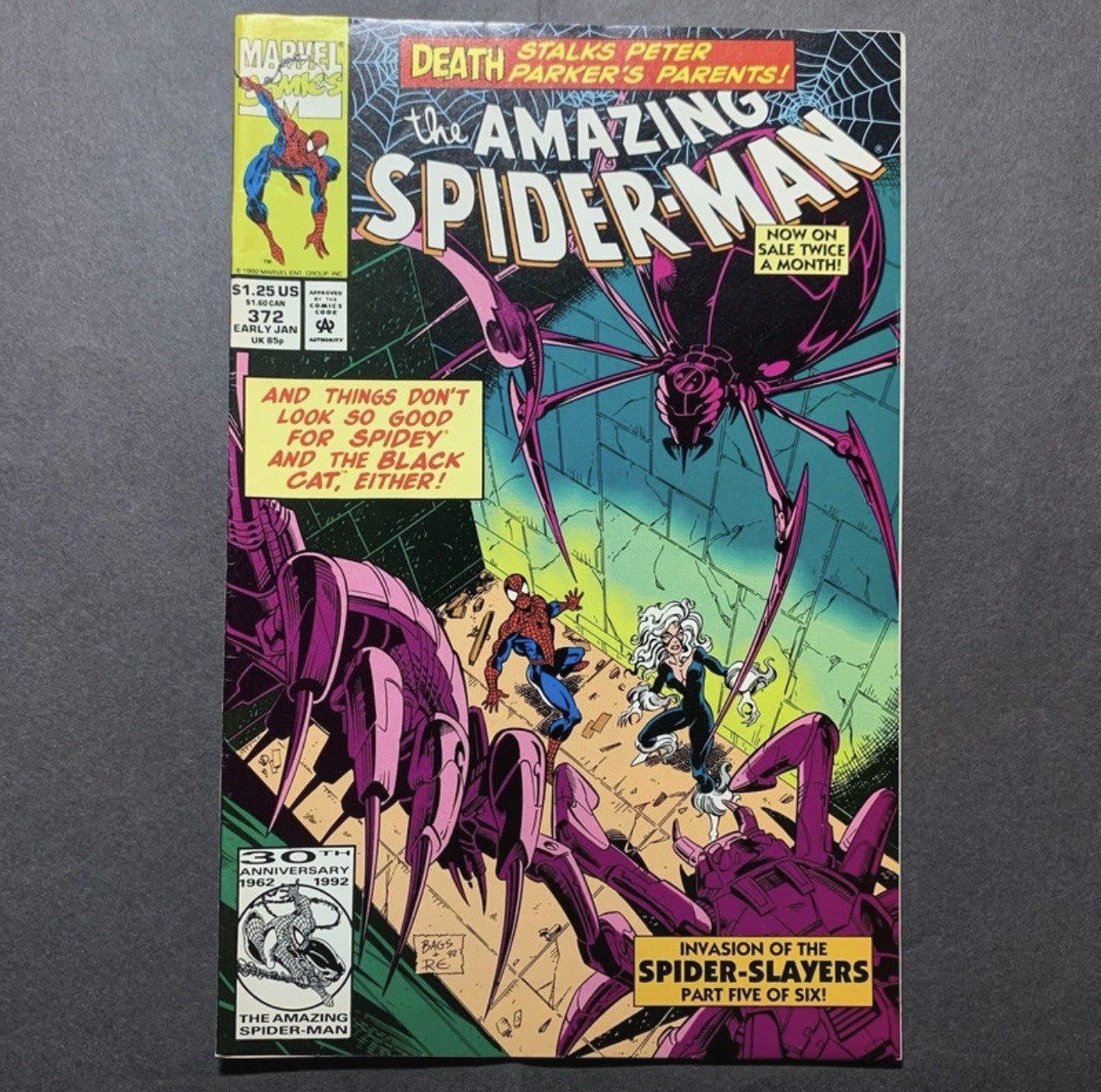 Amazing Spider-Man 372 - Modern Age Marvel Comics 1993