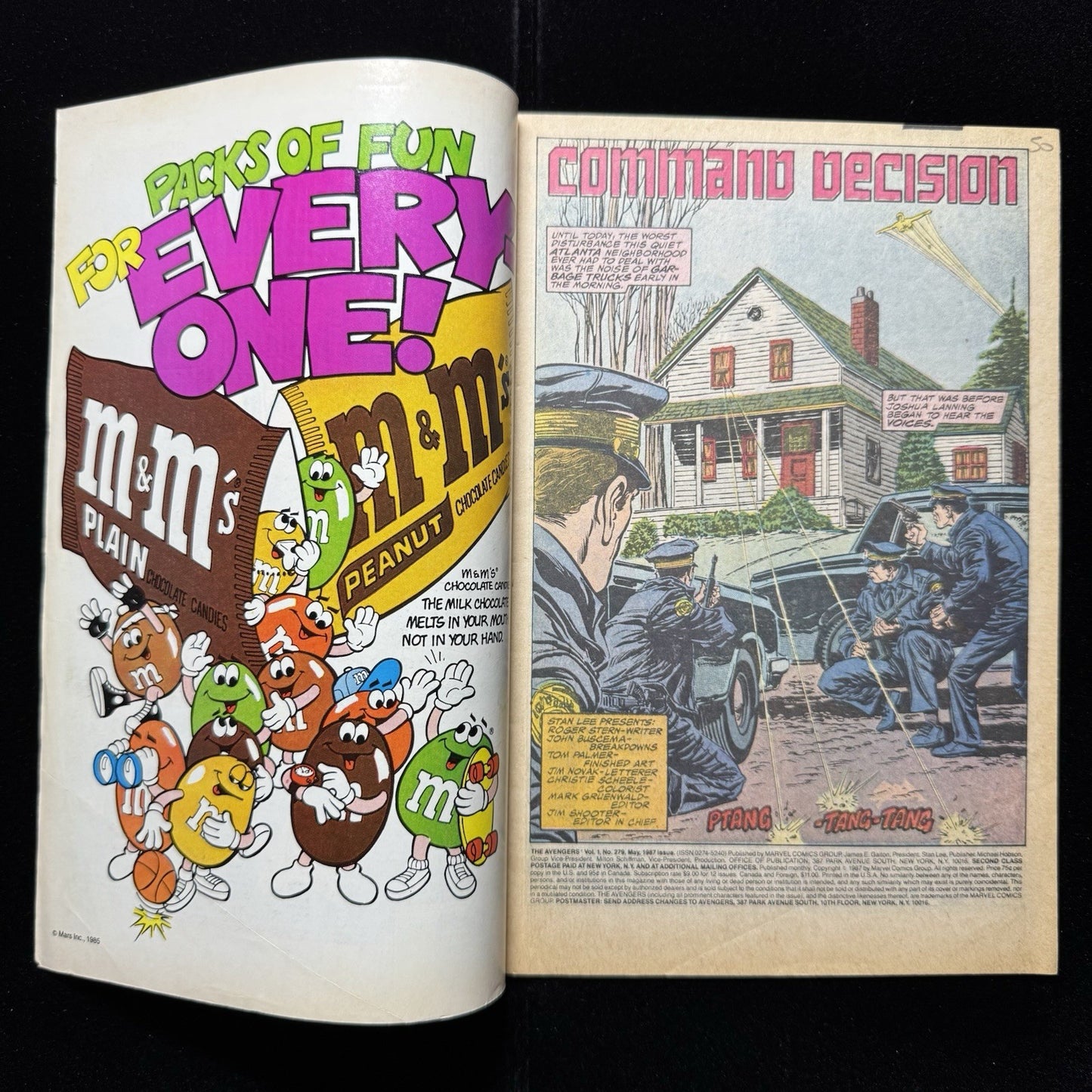 Avengers 279 - Copper Age Marvel Comics 1987