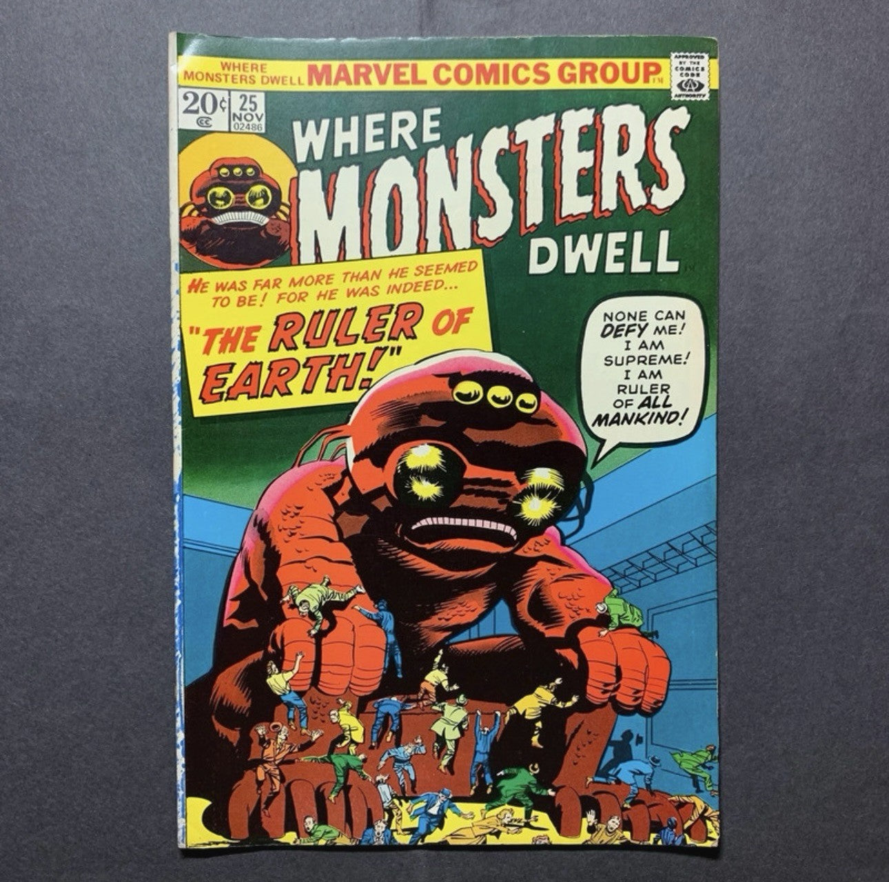 Where Monsters Dwell 25 - Bronze Age Marvel Comics 1973
