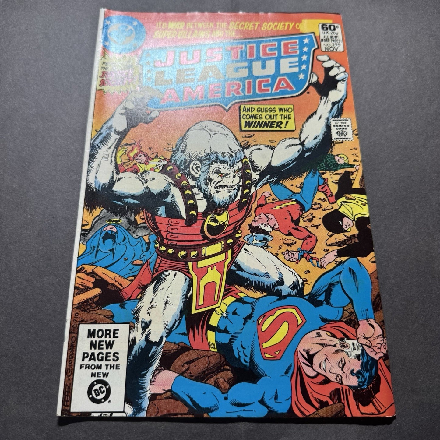 Justice League 196 - Bronze Age Dc Comics 1981