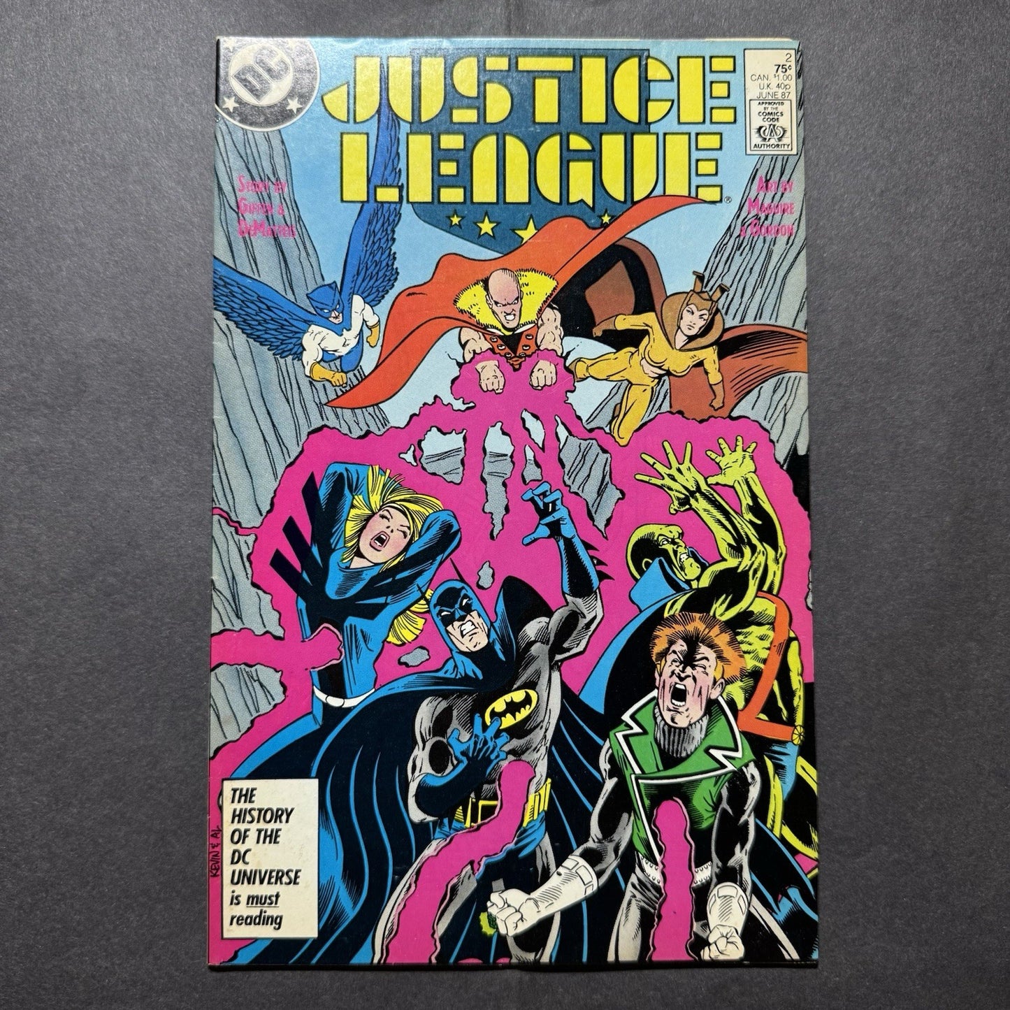 Justice League 2/ Copper Age Dc Comics 1987