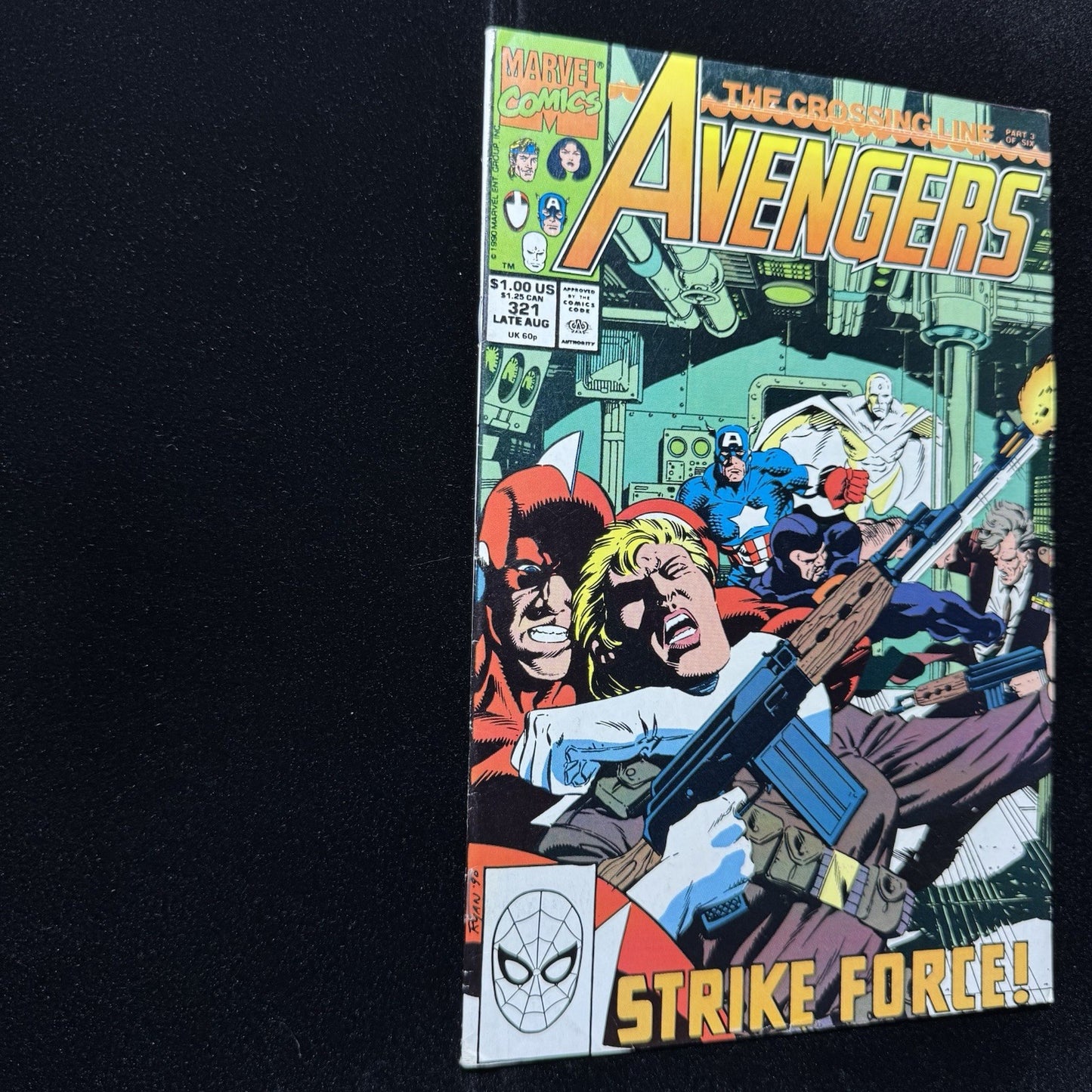 Avengers 321 - Copper Age Marvel Comics 1990