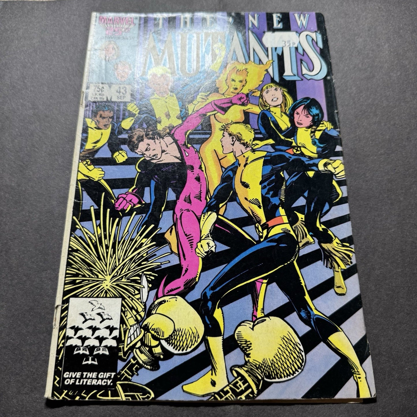 New Mutants 43 - Copper Age Marvel Comics 1986