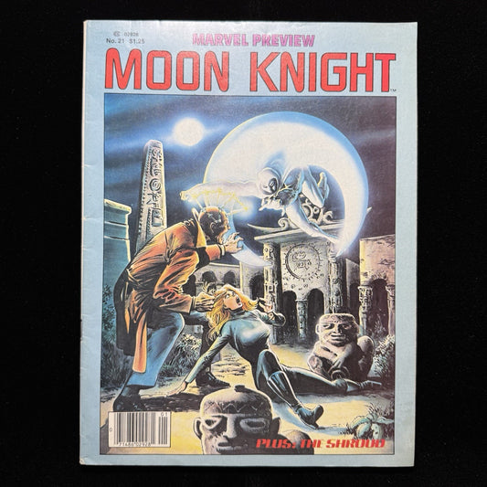 Marvel Preview 21 - Cover By Bill Sienkiewicz - Bronze Age Marvel Comics 1980