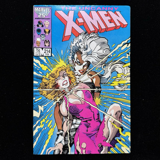 Uncanny X-Men 214 - Dazzler Joins The X-Men - Copper Age Marvel Comics 1987
