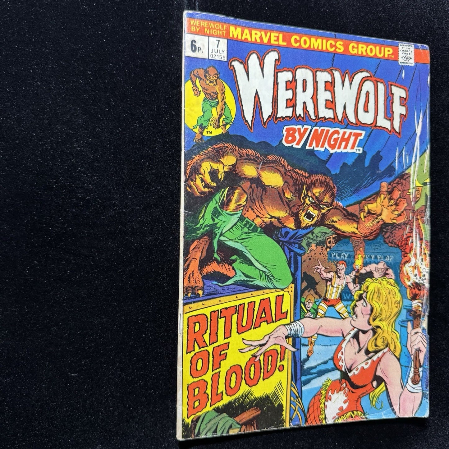 Werewolf By Night 7 - Bronze Age Marvel Comics 1973