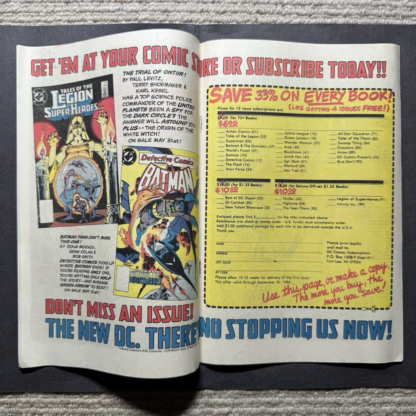 Legion Of Super-Heroes 314 - Copper Age Dc Comics 1984