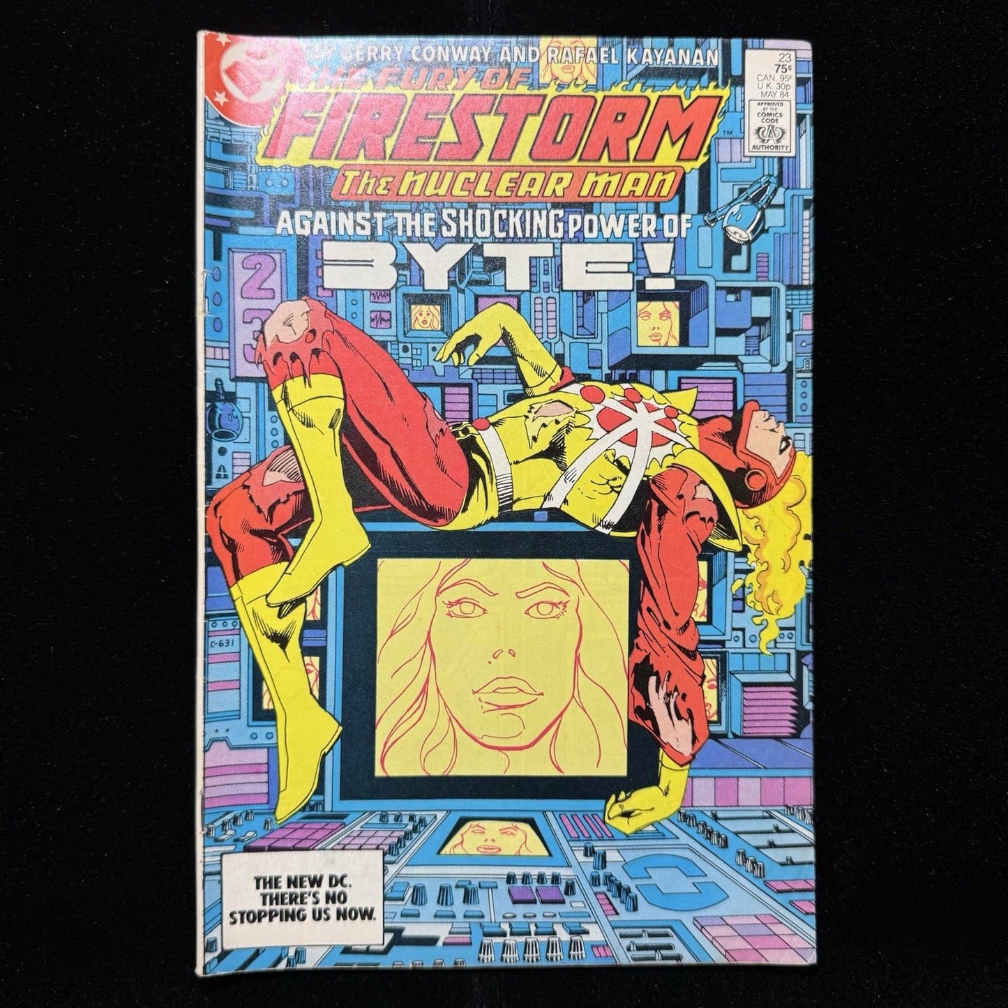 Firestorm 23 - 1st App Of Byte And Felicity Smoak - Copper And Dc Comics 1984