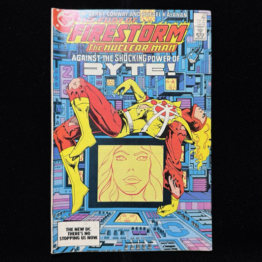 Firestorm 23 - 1st App Of Byte And Felicity Smoak - Copper And Dc Comics 1984