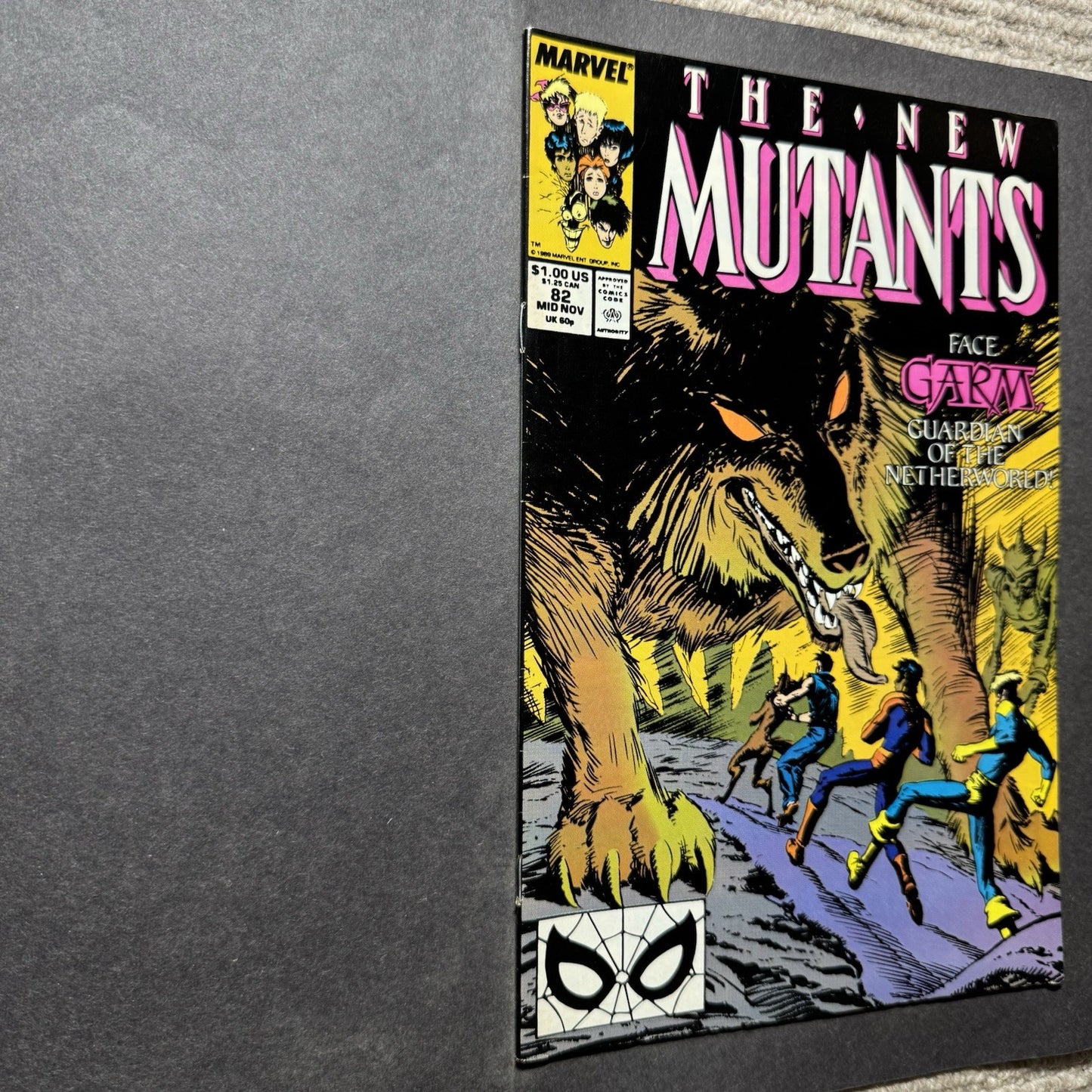 New Mutants 82 - Copper Age Marvel Comics 1989
