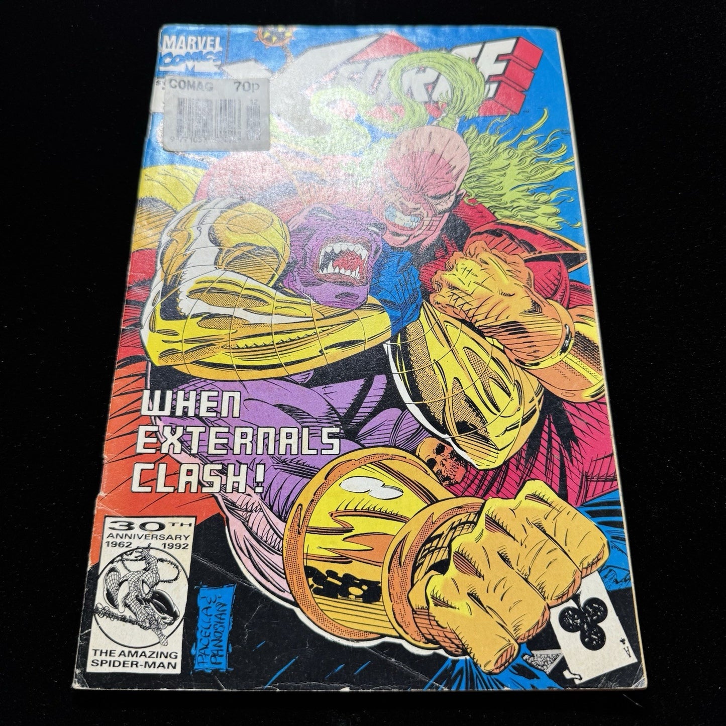 X-Force 12 - 1st Appearance Of Crule - Modern Age Marvel Comics 1992