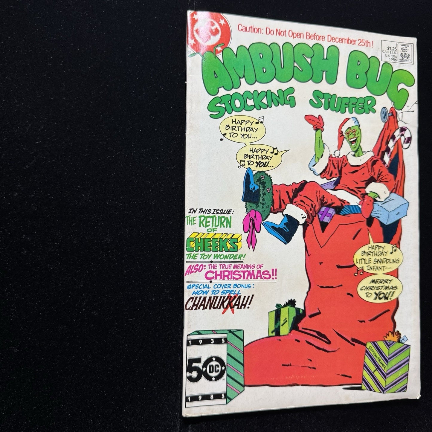 Ambush Bug: Sticking Stuffer 1 - Copper Age Dc Comics 1986