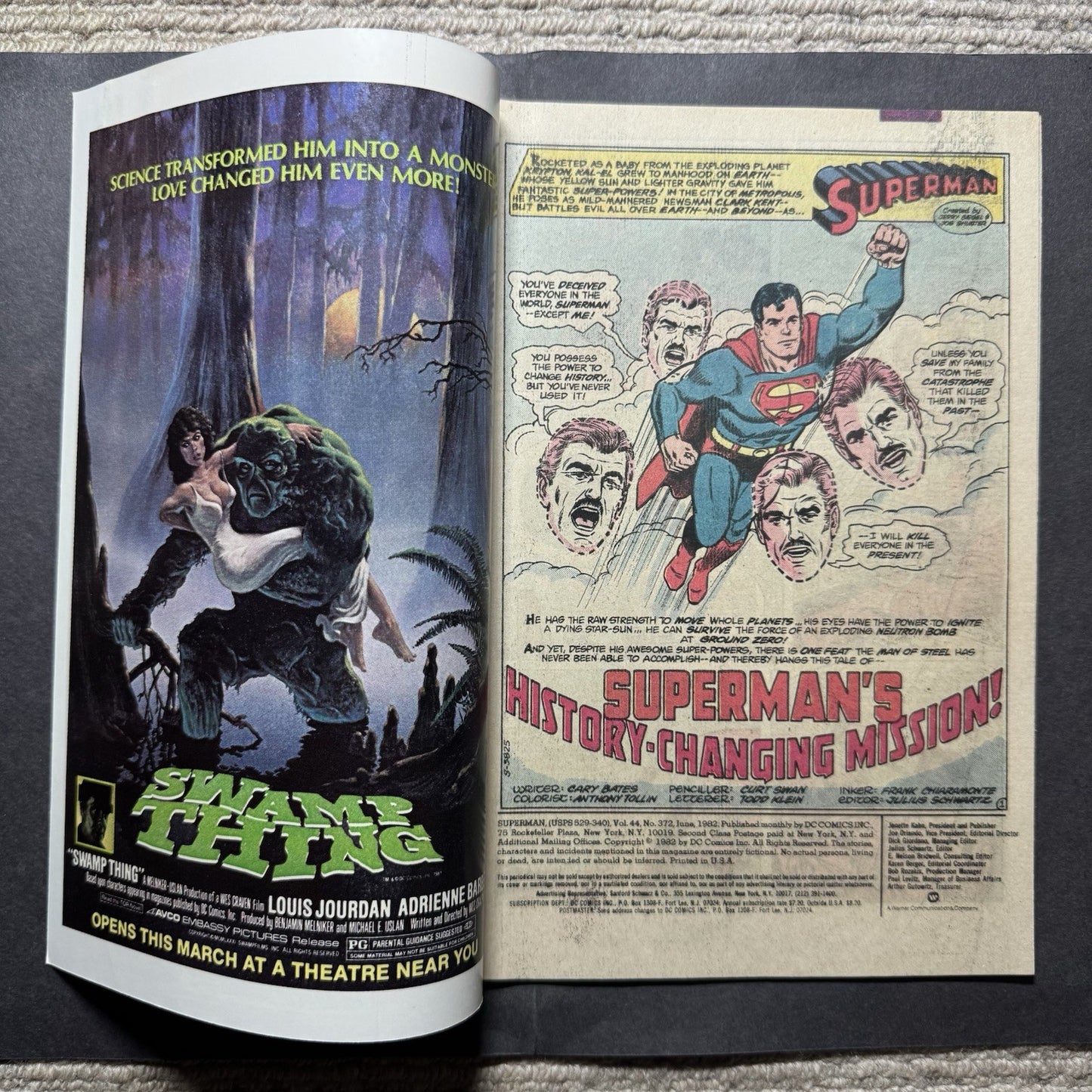 Superman 372 - Bronze Age Dc Comics 1982