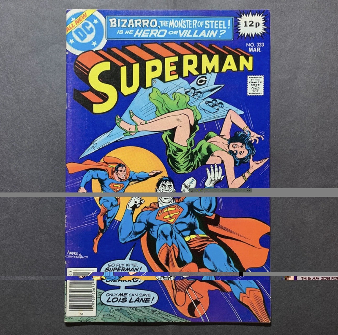 Superman 333 - Bronze Age Dc Comics 1979