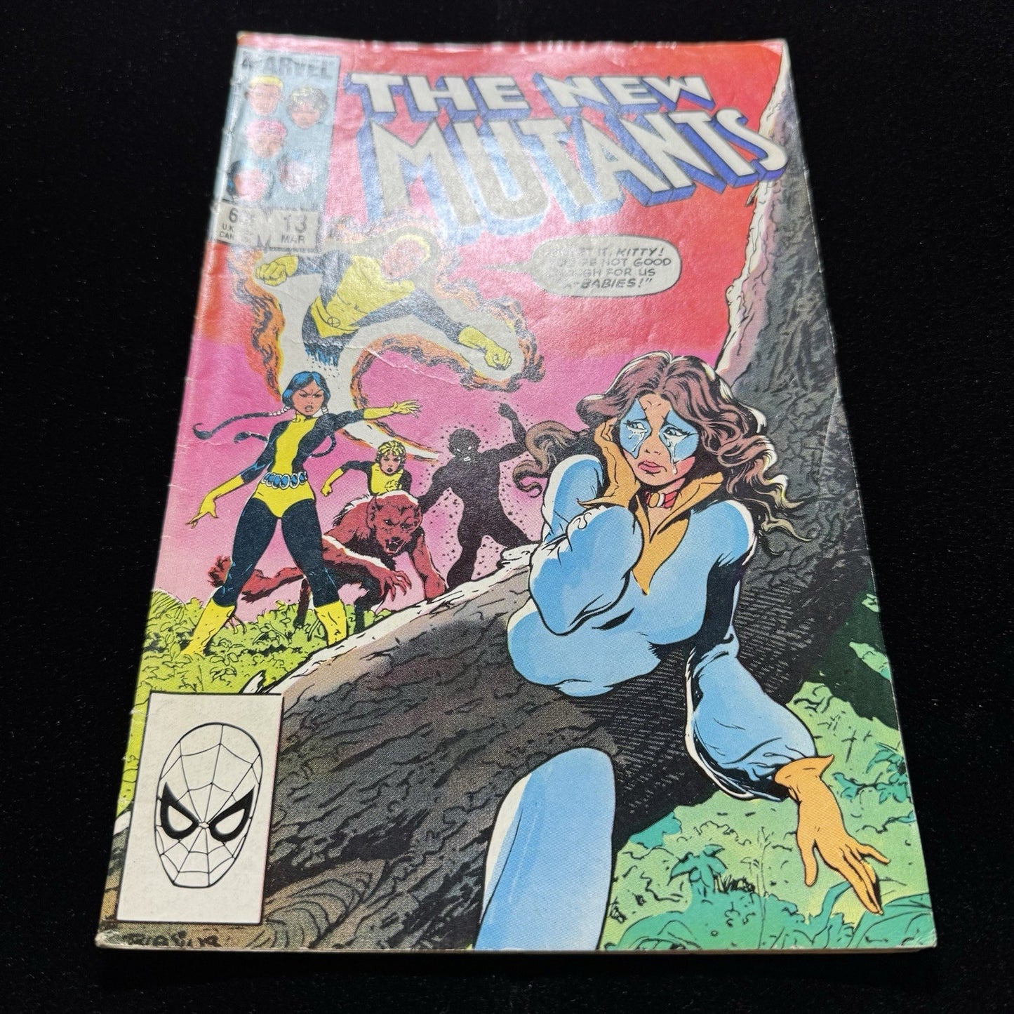 New Mutants 13 - 1st App Of Doug Ramsey- Copper Age Marvel Comics 1984