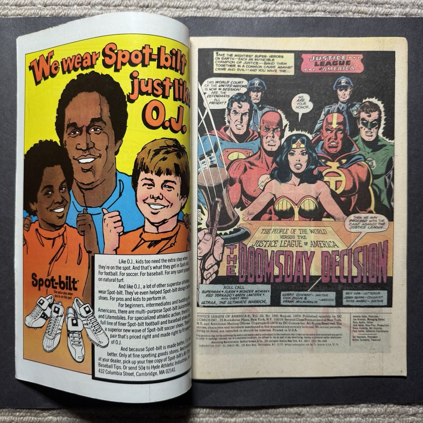Justice League 169 - Bronze Age Dc Comics 1979