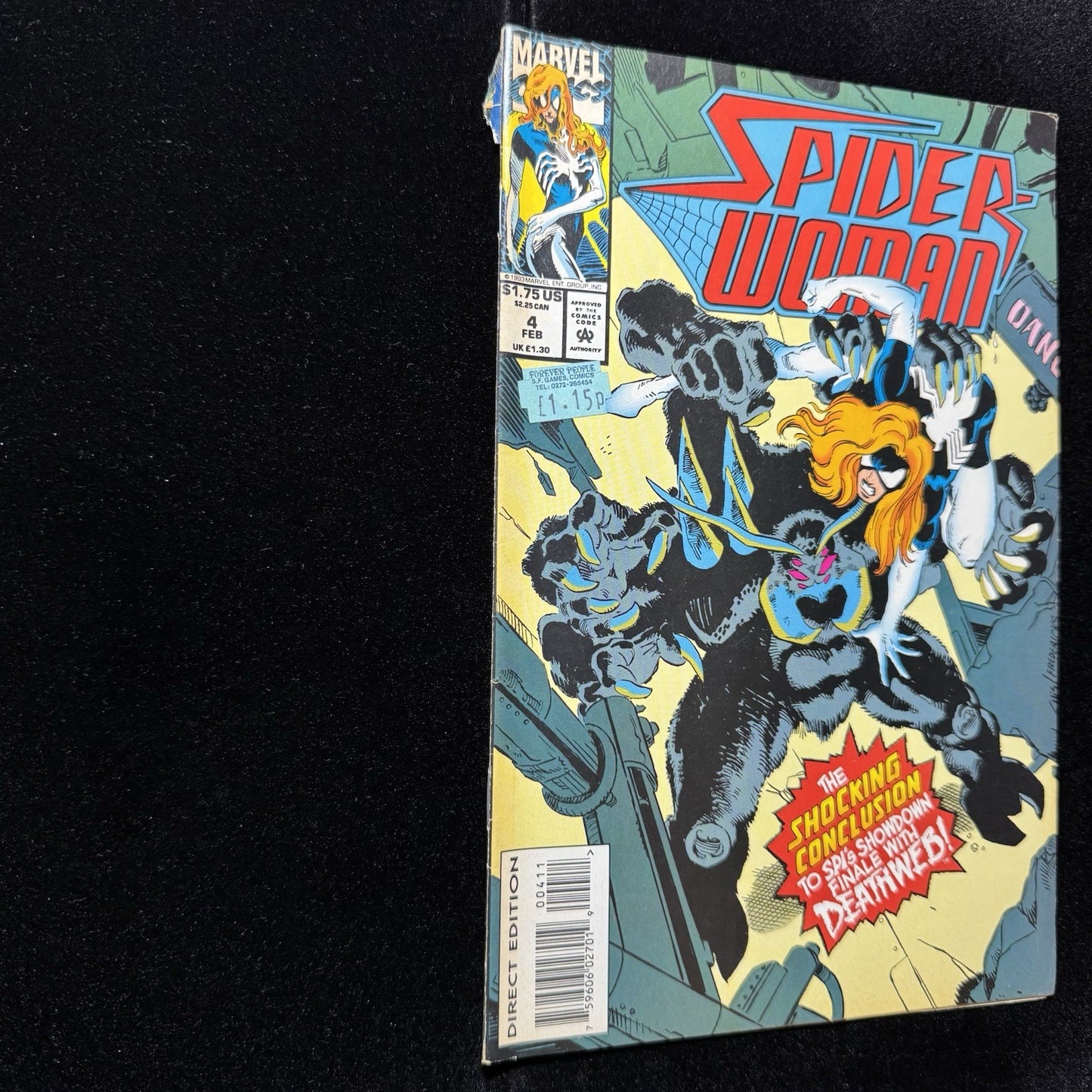 Spider-Woman 4 - Modern Age Marvel Comics 1994