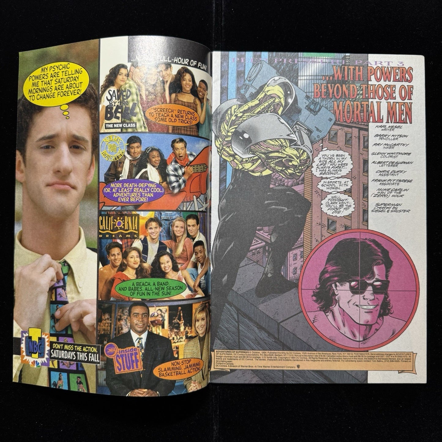 Adventures Of Superman 0 - Modern Age Dc Comics 1994