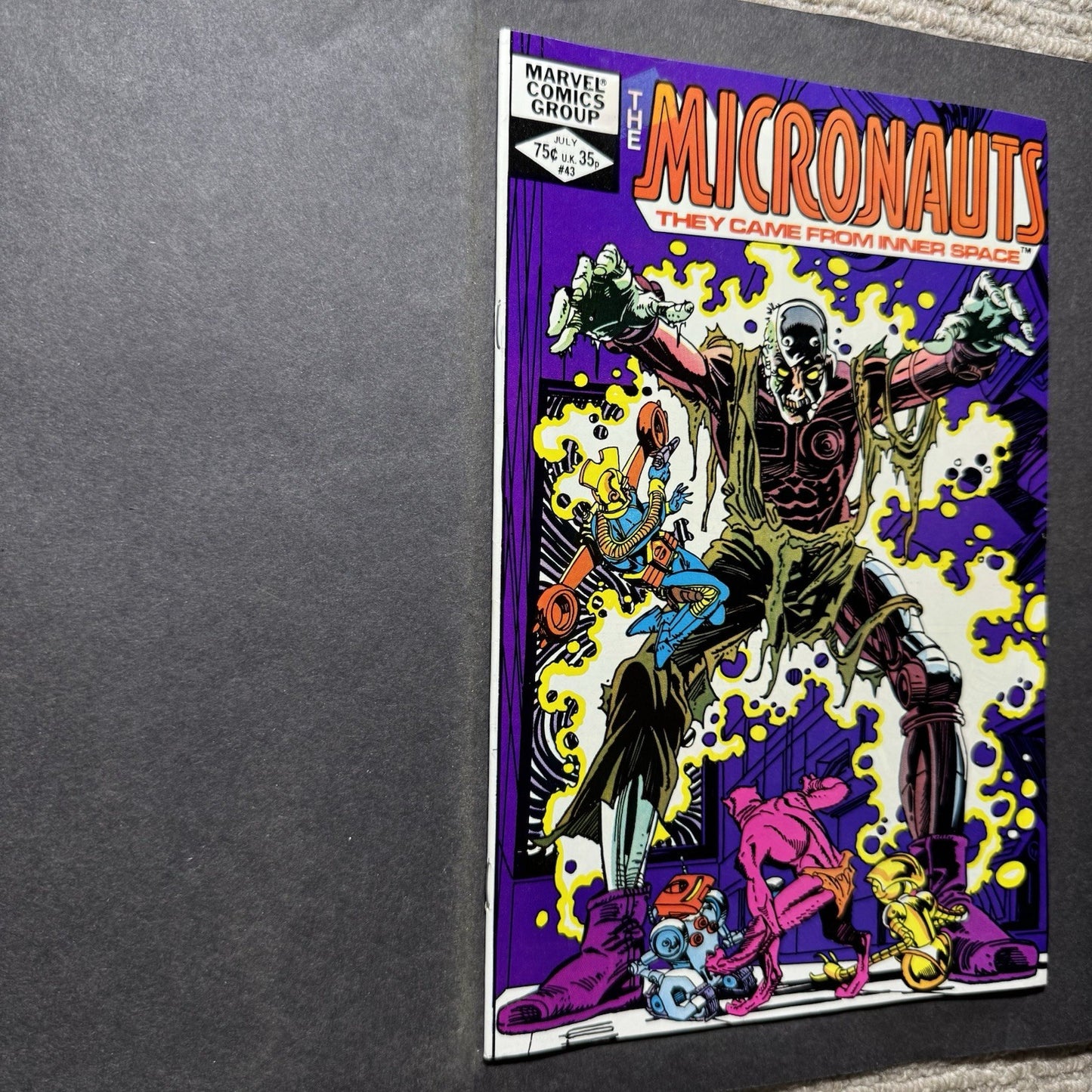 Micronauts 43 - Bronze Age Marvel Comics 1982
