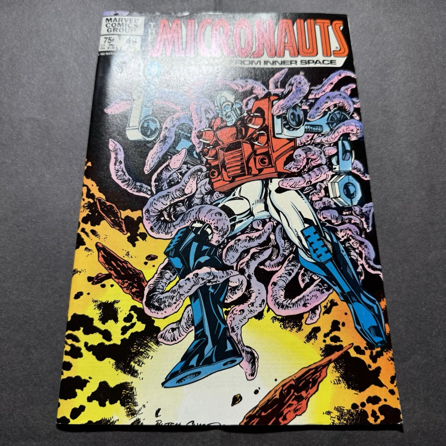 Micronauts 49 - Bronze Age Marvel Comics 1983