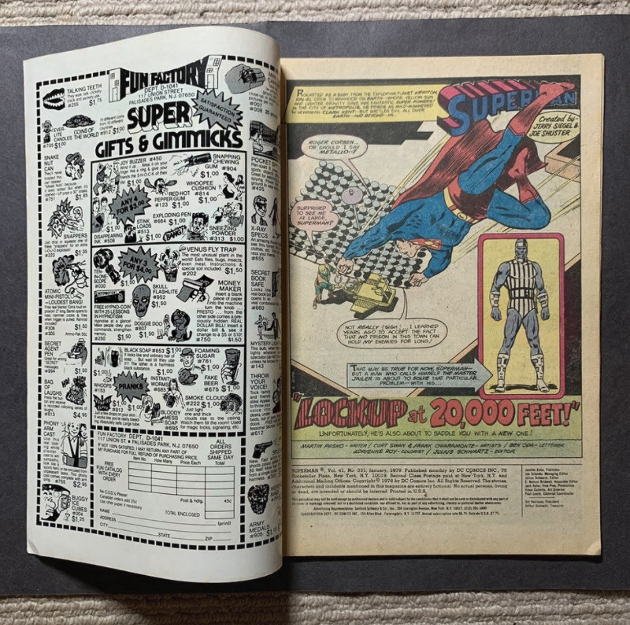 Superman 331 - Bronze Age Dc Comics 1979