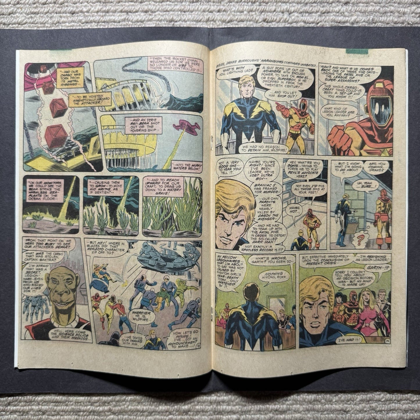 Legion Of Super-Heroes 277 - 1st appearance Reflecto - Bronze Age Dc Comics 1981