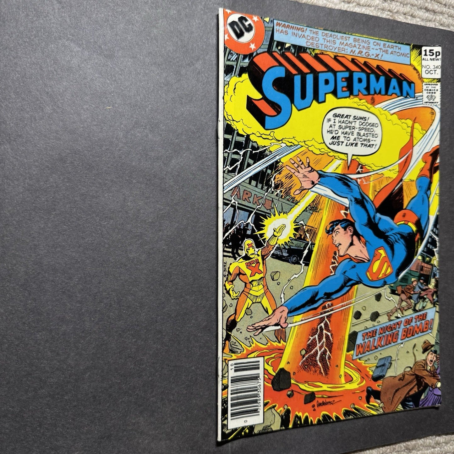 Superman 340 - Bronze Age Dc Comics 1979