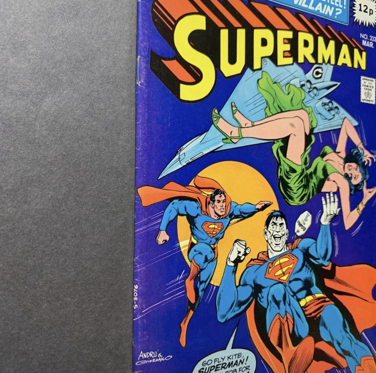 Superman 333 - Bronze Age Dc Comics 1979