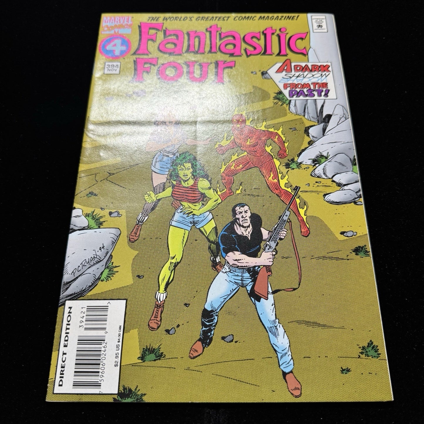 Fantastic Four 394 - With Pollybag And Goodies - Modern Age Marvel Comics 1994
