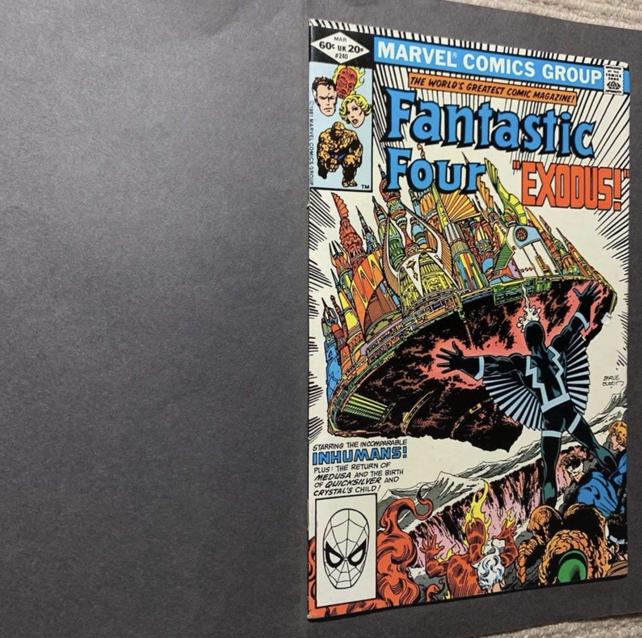 Fantastic Four 240/ Bronze Age marvel comics 1982