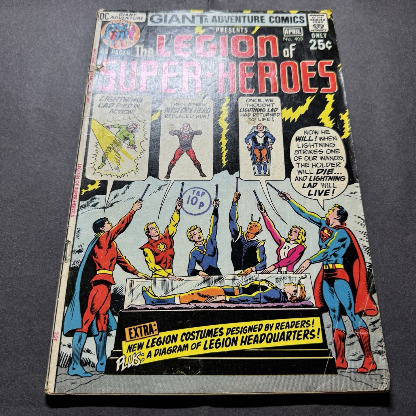 Adventure Comics 403 - Debut Of New Costumes - Bronze Age Dc Comics 1971
