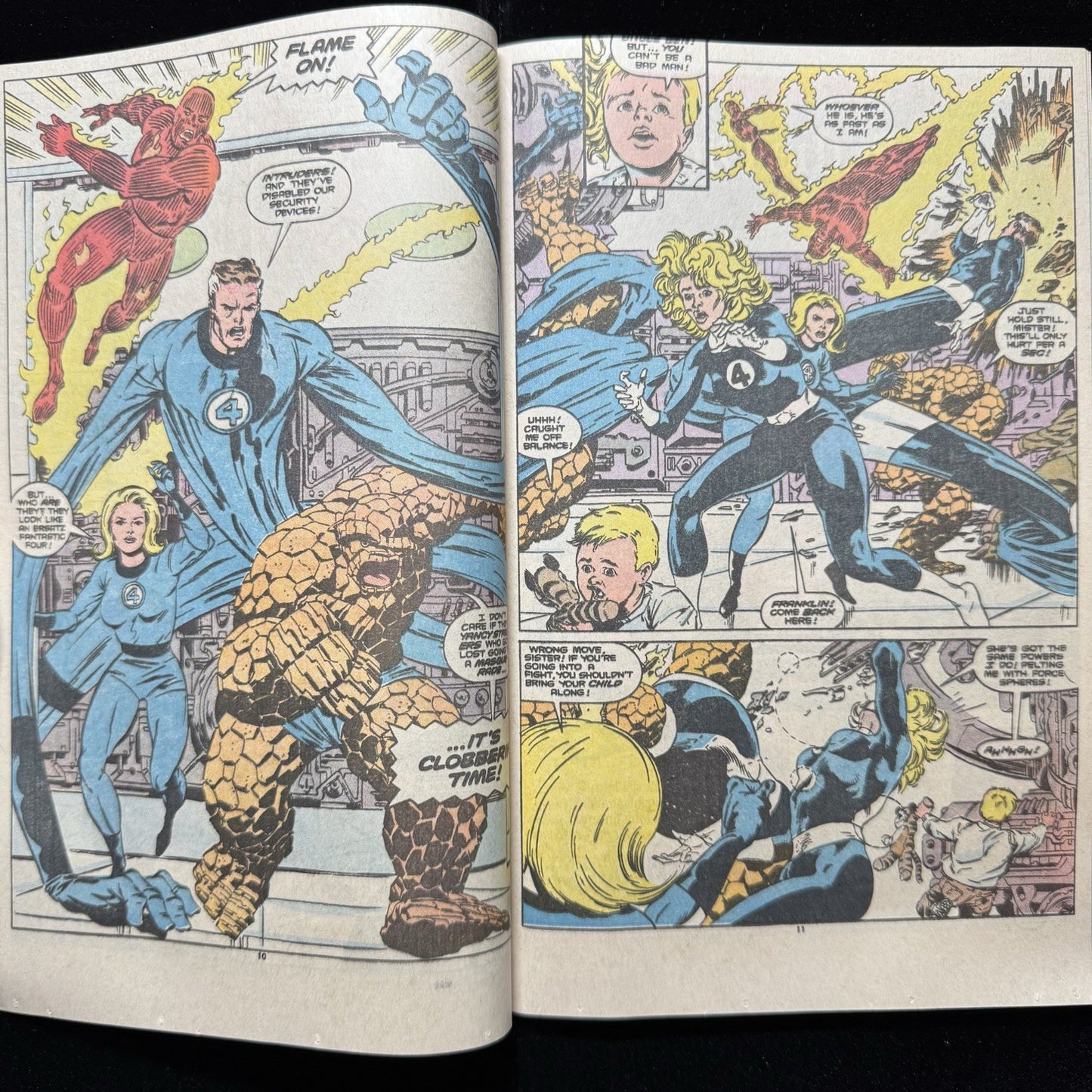 Fantastic Four Annual 23 - 1st App Of Ahab - Copper Age Marvel Comics 1990