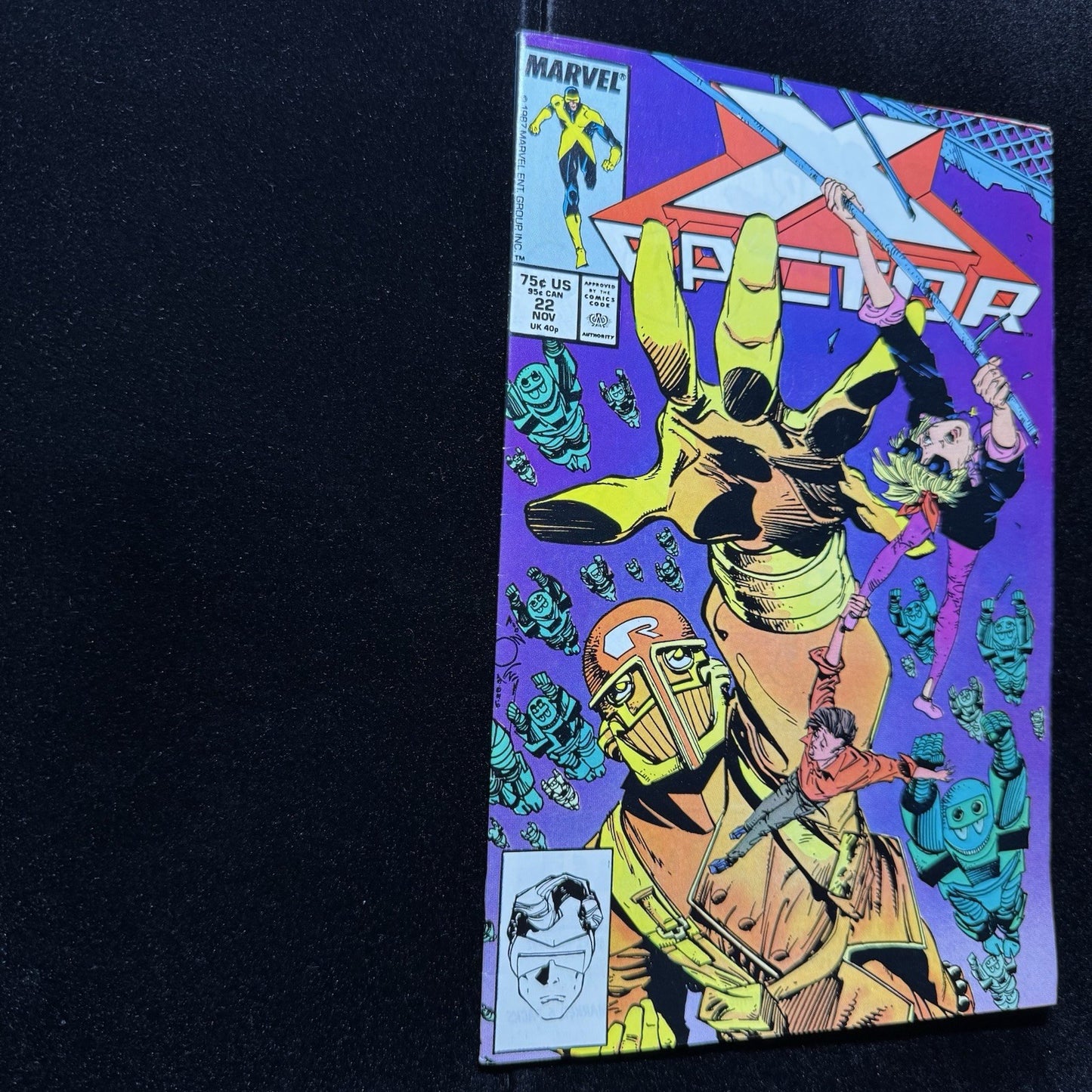 X-Factor 22 - 2nd Cameo App Of Horseman Death - Copper Age Marvel Comics 1987