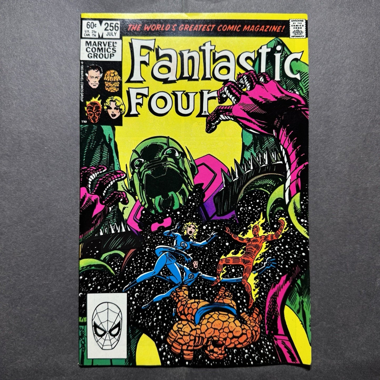 Fantastic Four 256 - Bronze Age Marvel Comics 1983