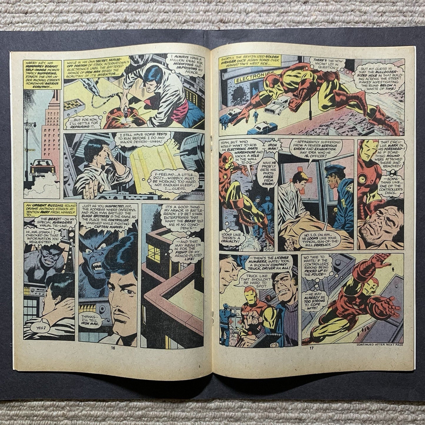 Invincible Iron Man 90/ Bronze Age Marvel Comics 1976/ High Grade