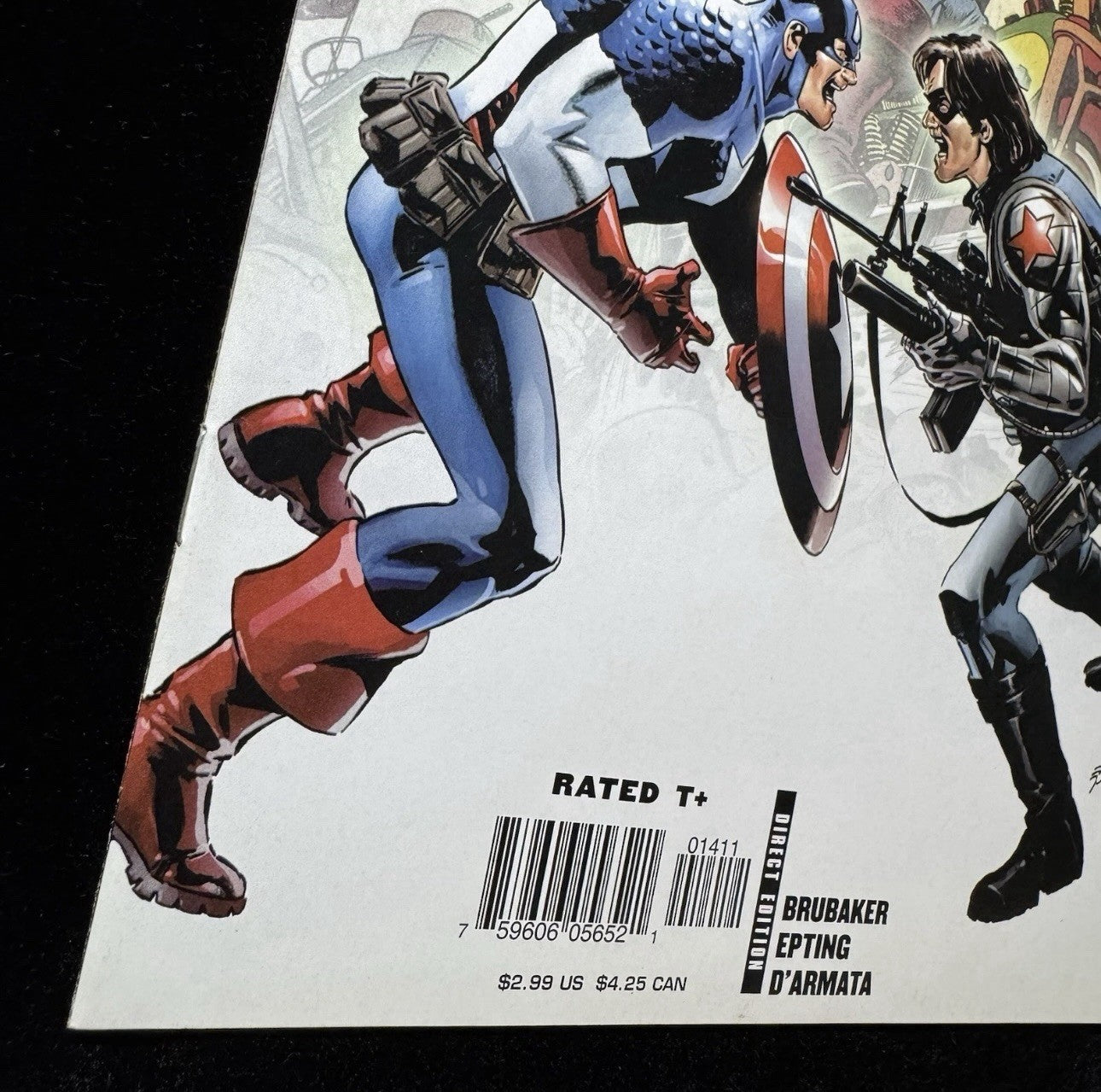Captain America 14 - Falcon And Winter Soldier First Meeting - Modern Age 2006