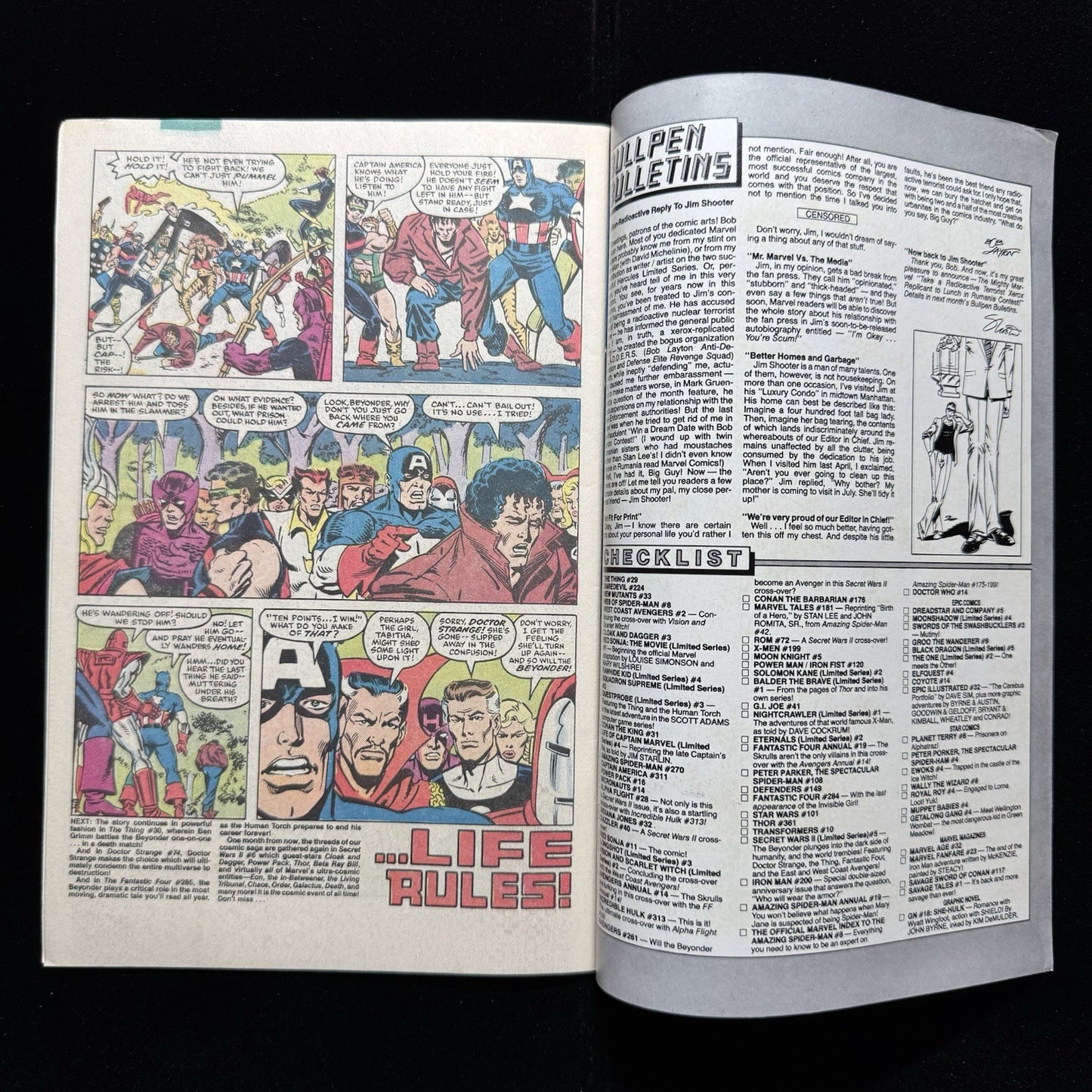 Secret Wars II 5 - 1st Appearance Of Boom Boom - Copper Age Marvel Comics 1985