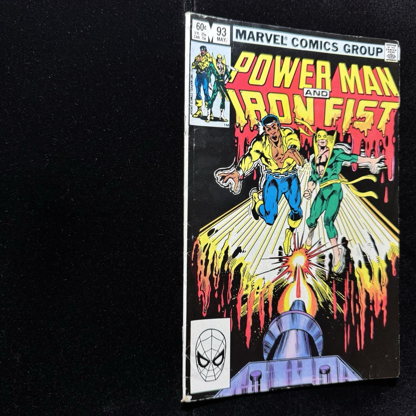 Power Man And Iron Fist 93 - 1st App Chemistro - Bronze Age Marvel Comics 1983