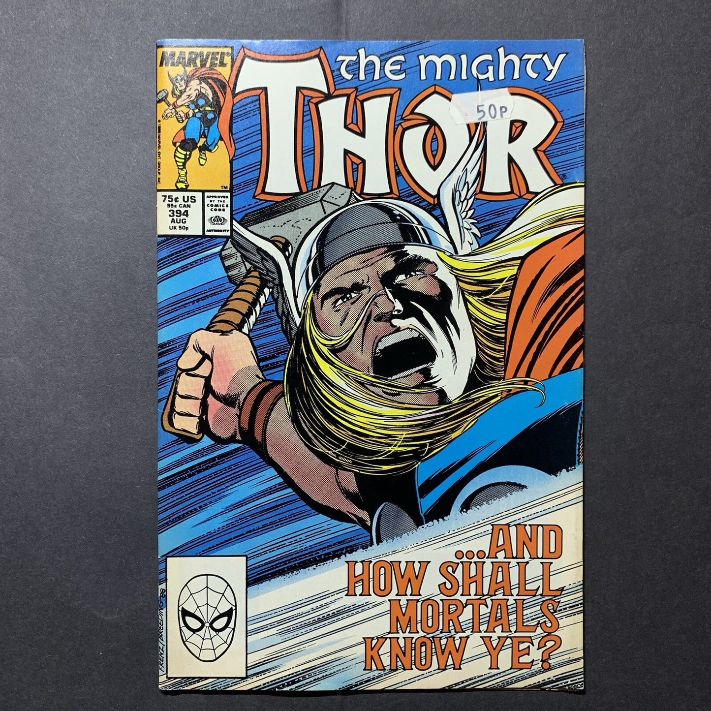 Thor 394/ Copper Age Marvel Comics 1988