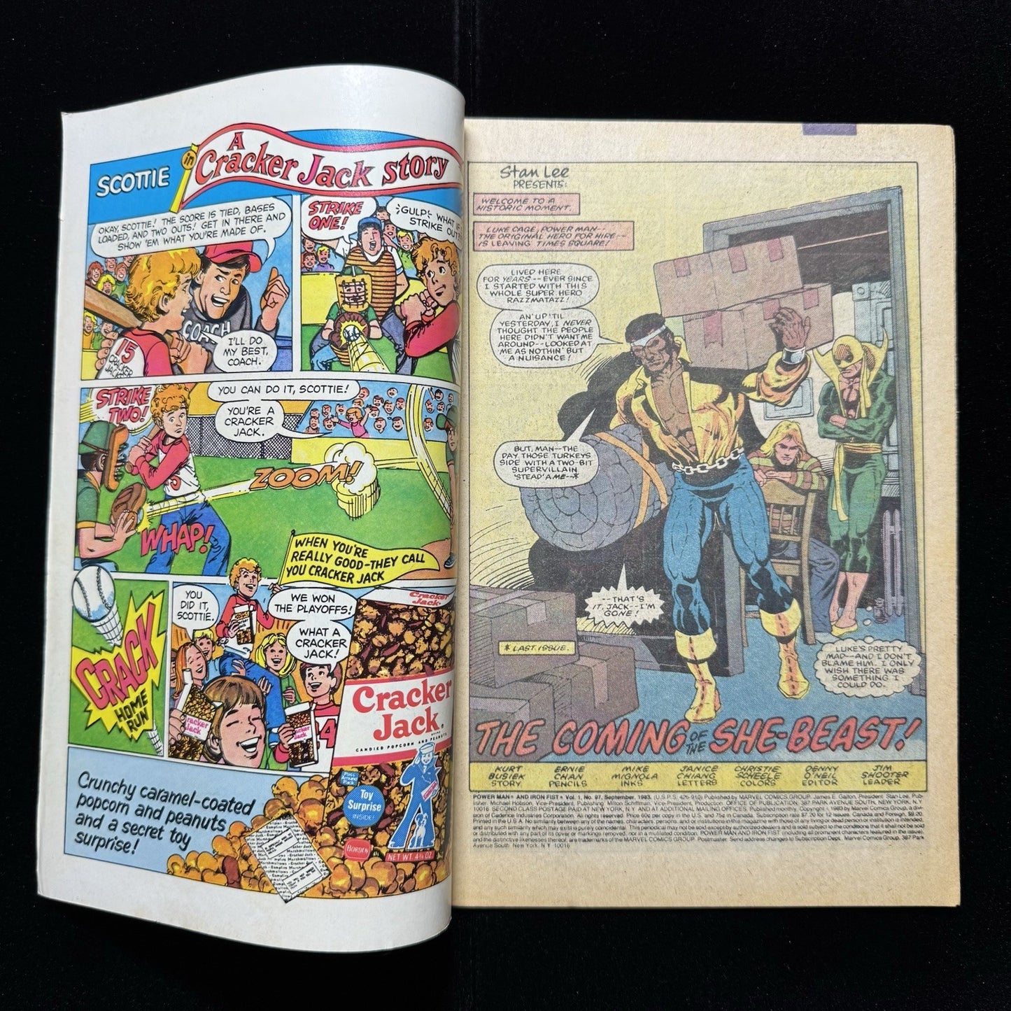 Power Man And Iron Fist 97 - Bronze Age Marvel Comics 1983