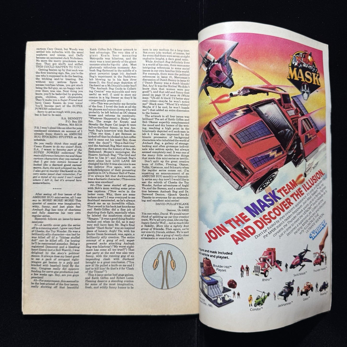 Ambush Bug: Sticking Stuffer 1 - Copper Age Dc Comics 1986