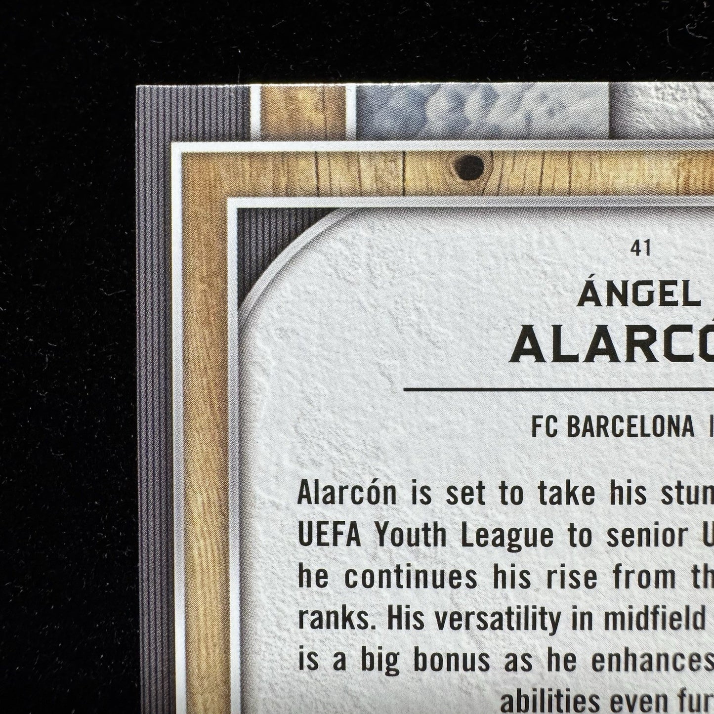 Ángel Alarcón Rookie Auto & Numbered RC Lot Barcelona Topps Museum Merlin