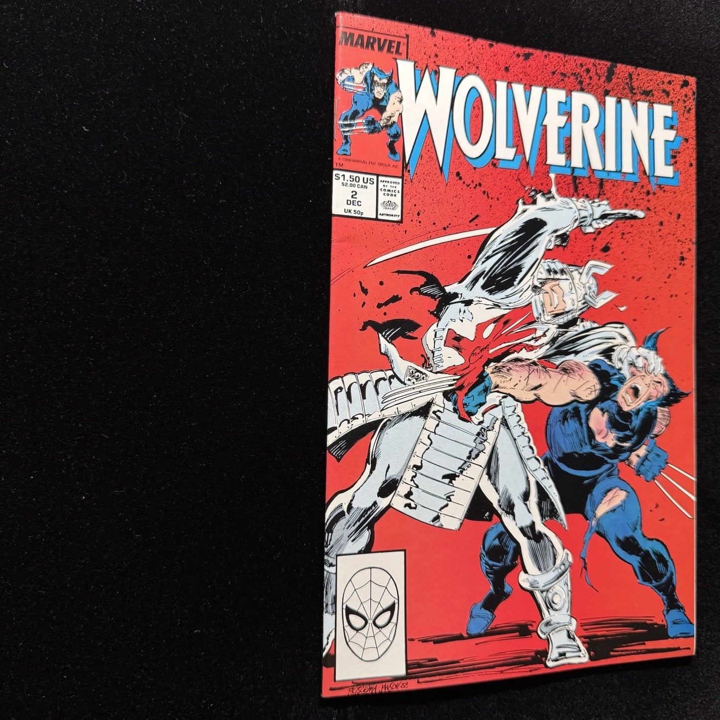 Wolverine 2 - Debut Of The Muramasa Blade - Copper Age Marvel Comics 1988