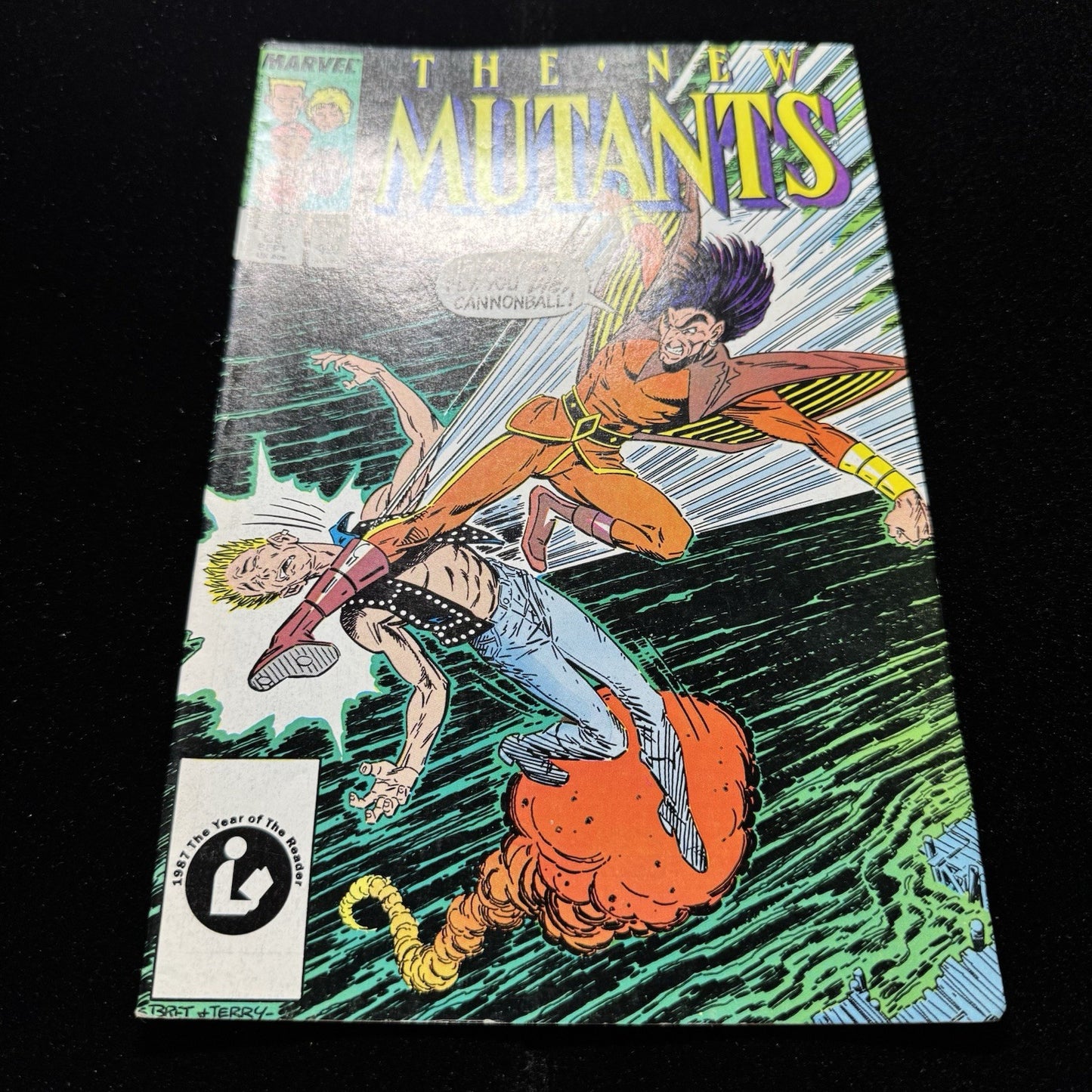New Mutants 55 - Copper Age Marvel Comics 1987