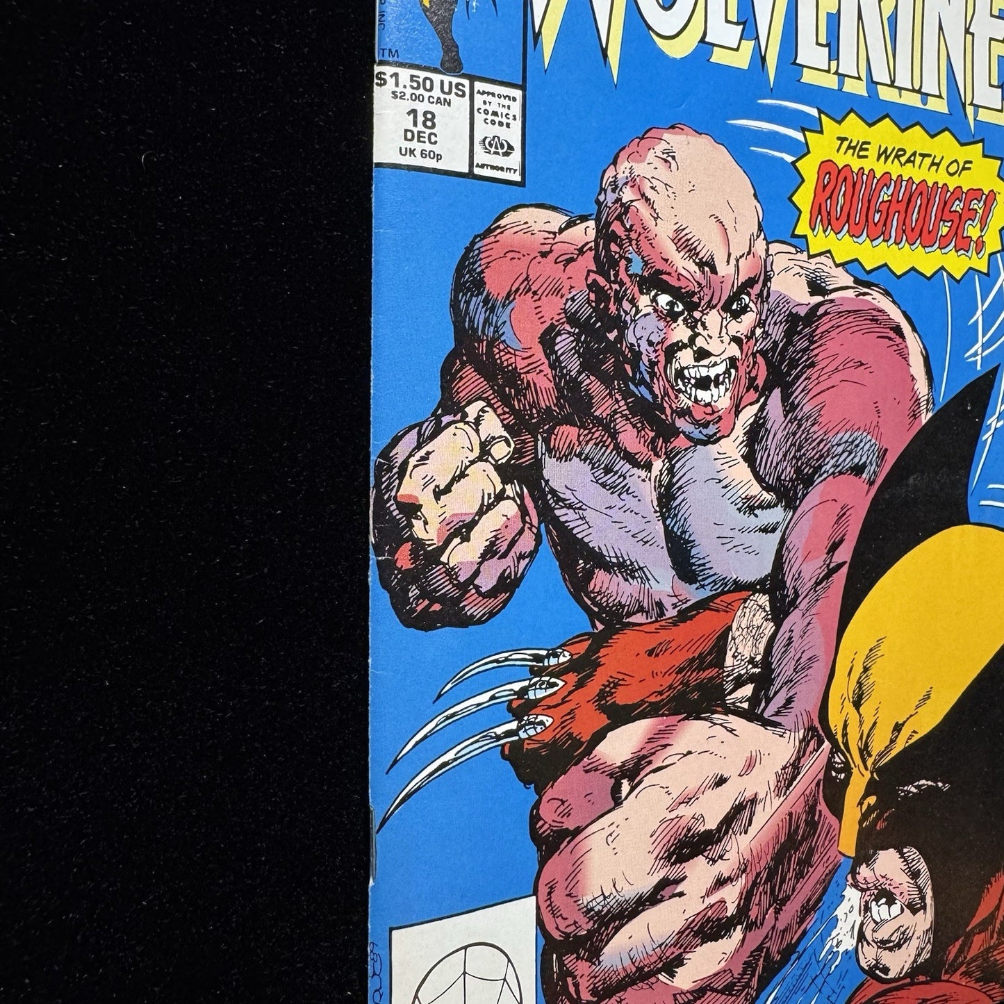 Wolverine 18 - Copper Age Marvel Comics 1989