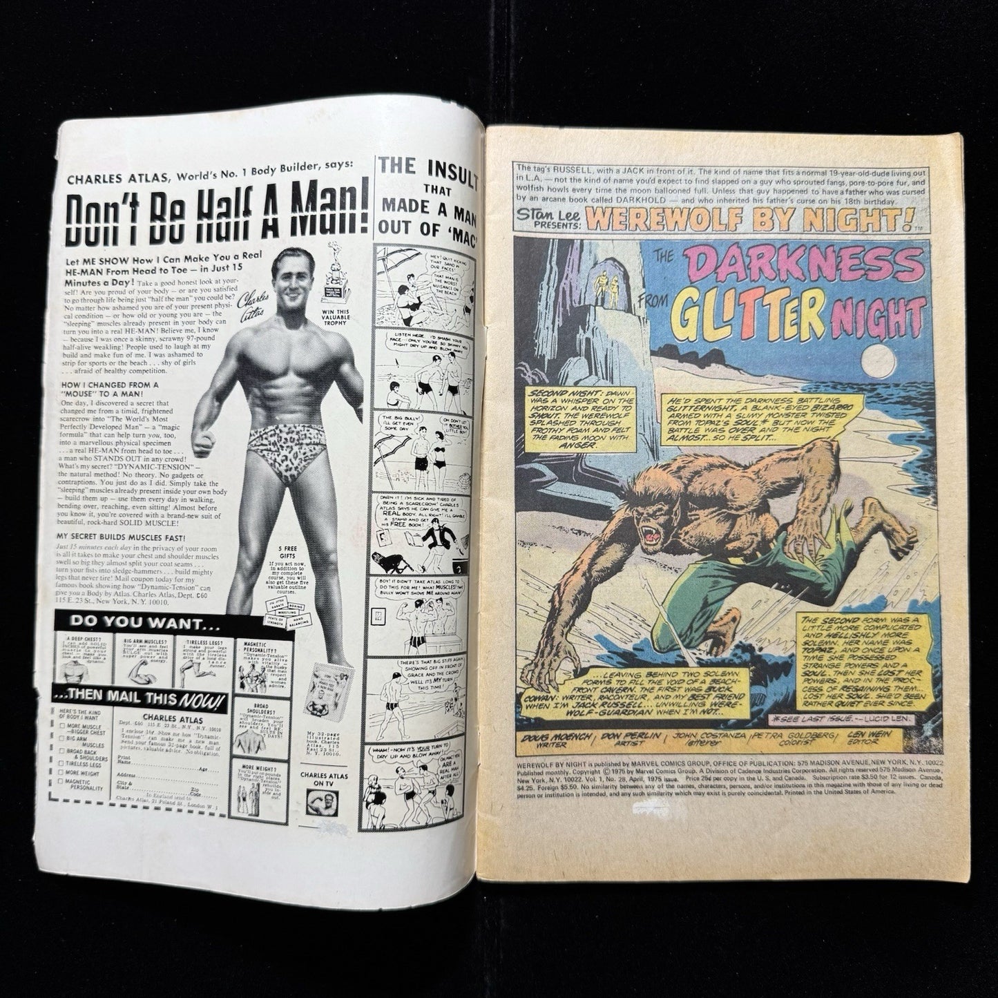 Werewolf By Night 28 - Bronze Age Marvel Comics 1975