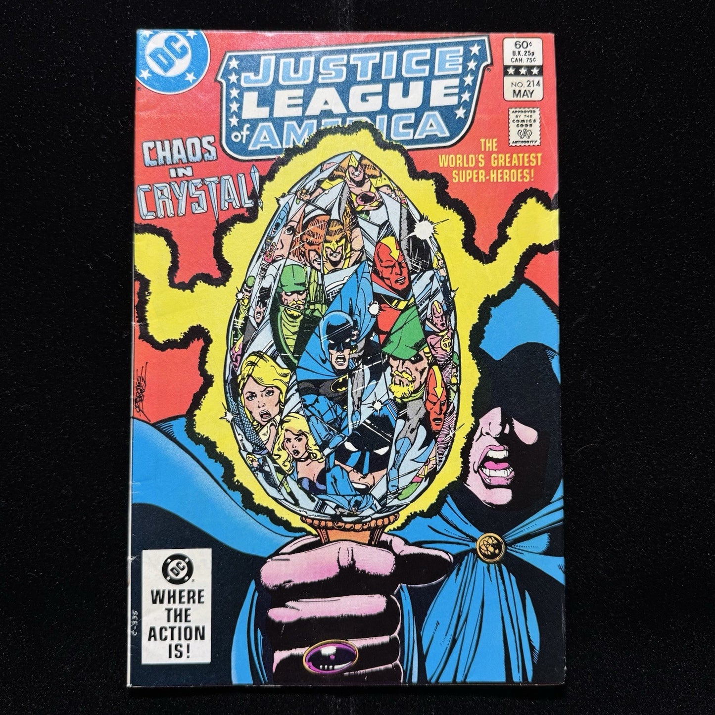 Justice League 214 - Bronze Age Dc Comics 1983