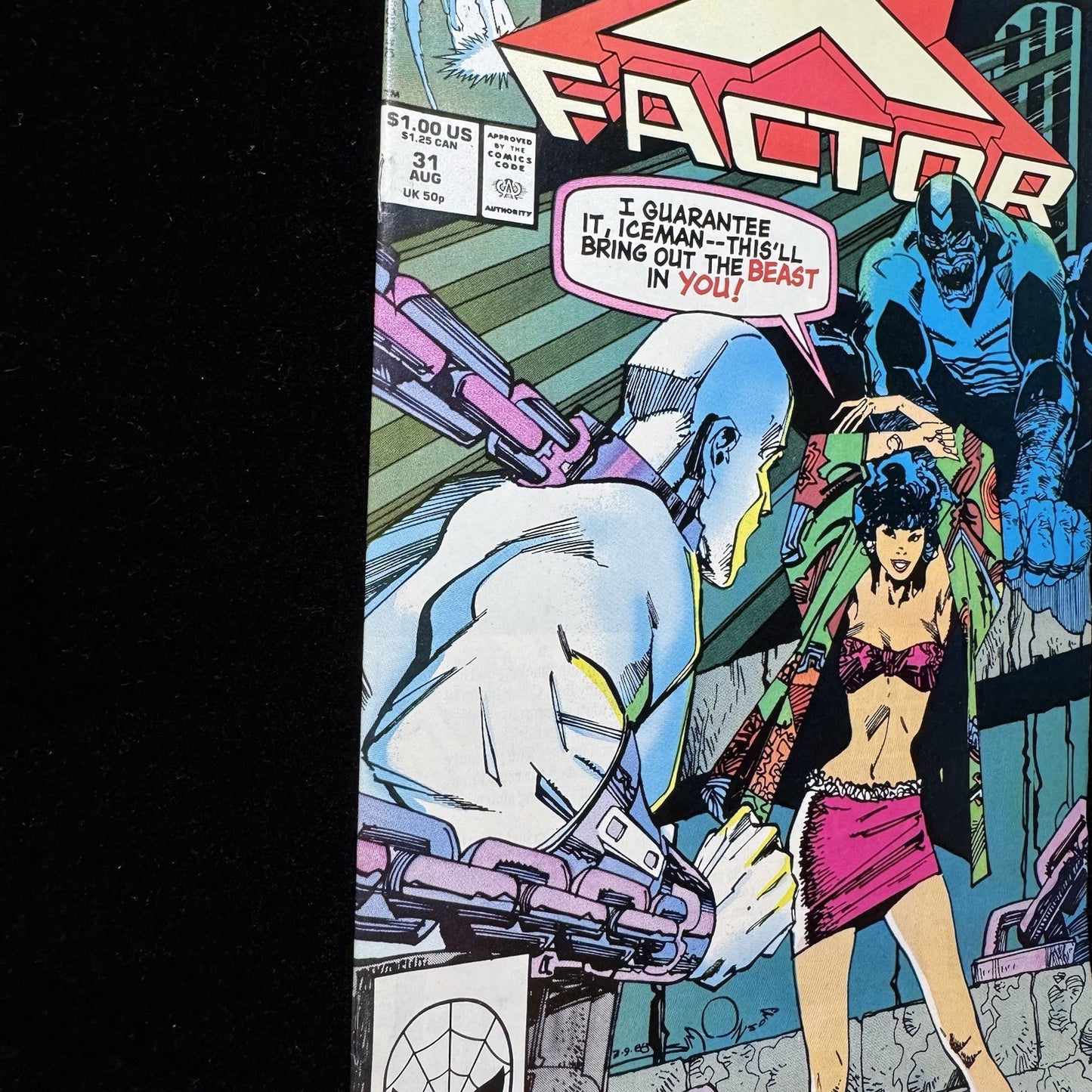 X-Factor 31 - 1st Cameo Appearance Orphan Maker - Copper Age Marvel Comics 1988