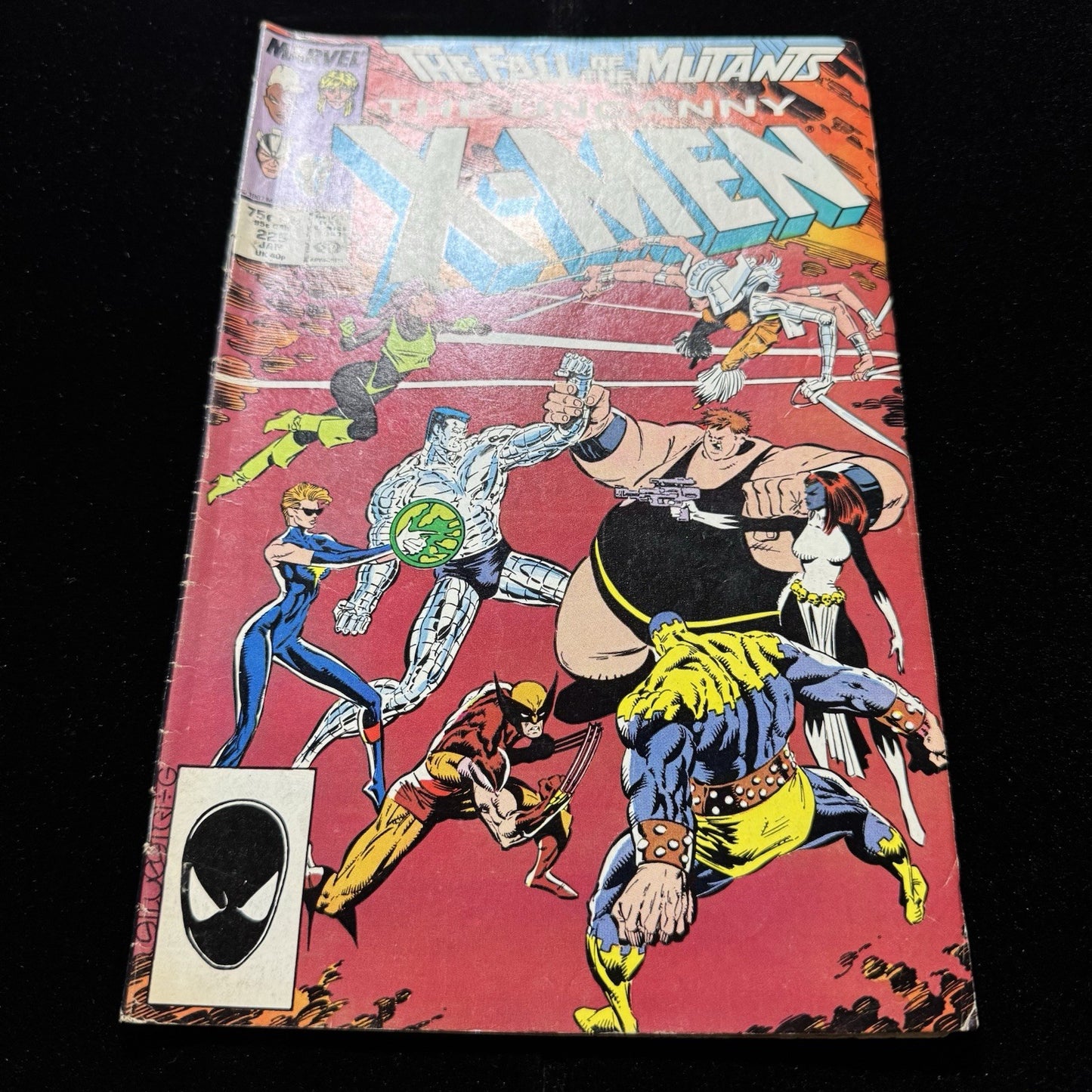 Uncanny X-Men 230 And 225 - Comic Bundle - Copper Age Marvel Comics 1988