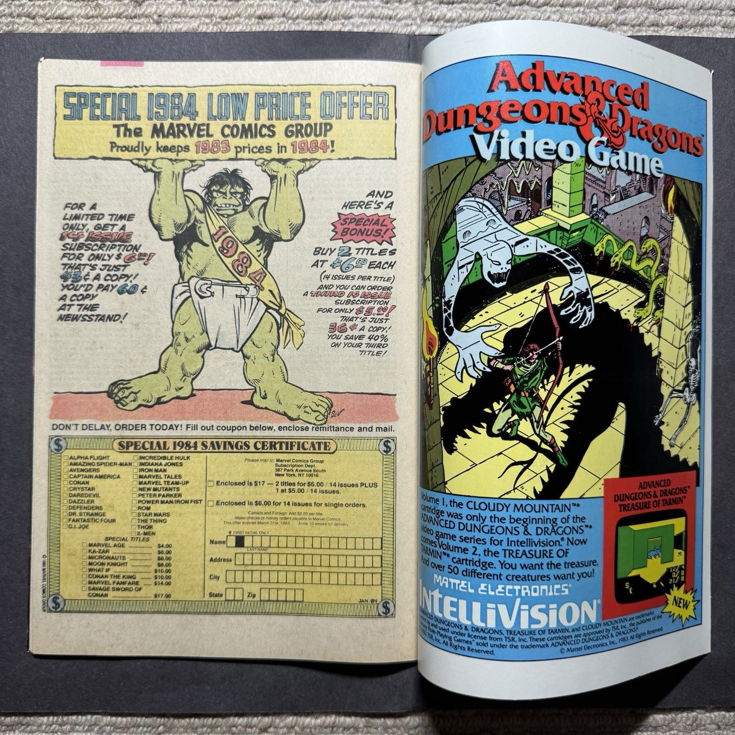 Fantastic Four 266 - Copper Age Marvel Comics 1984